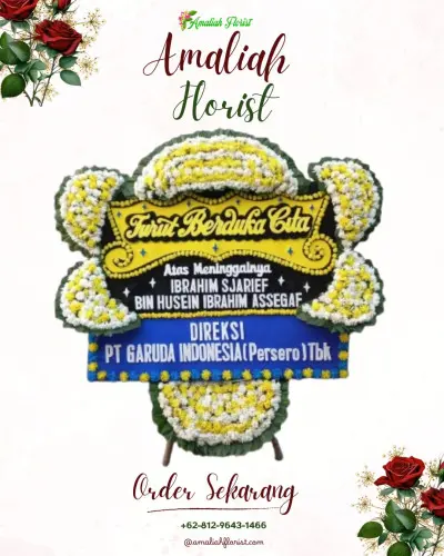 Papan Bunga Duka di Ciodeng